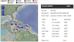 screenshot earthchem portal